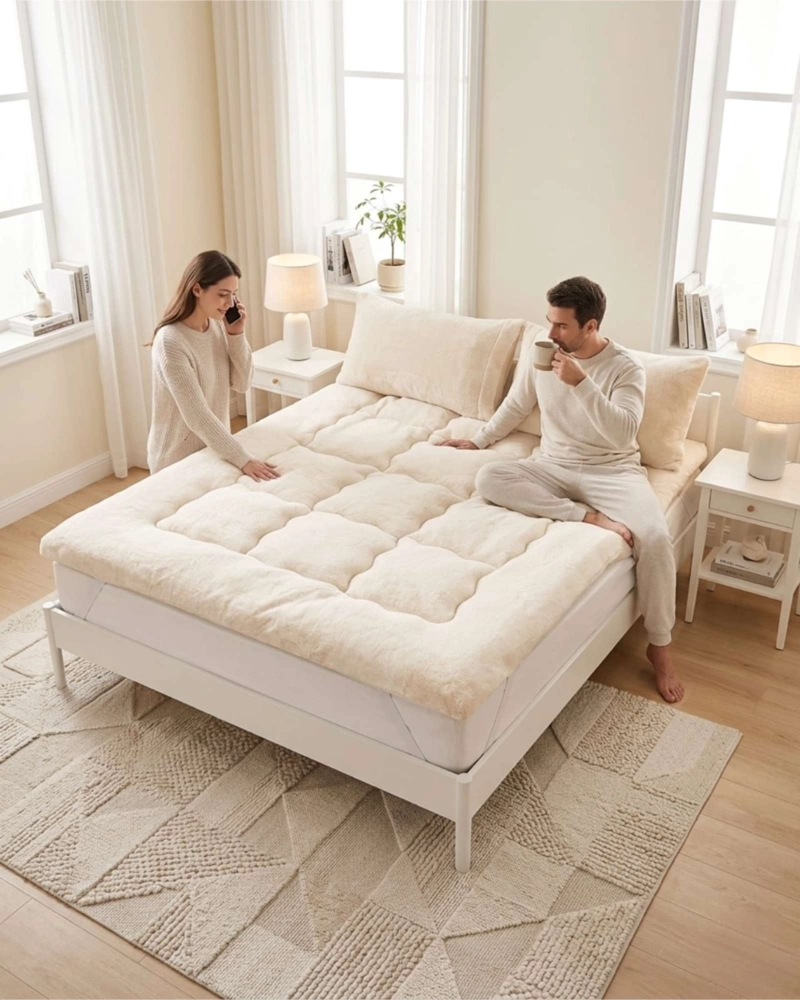 CUBRE COLCHON PREMIUM PLUSH ACOLCHADO KING - 6