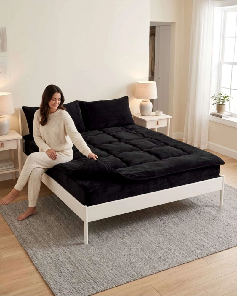 CUBRE COLCHON PREMIUM PLUSH ACOLCHADO KING - 1