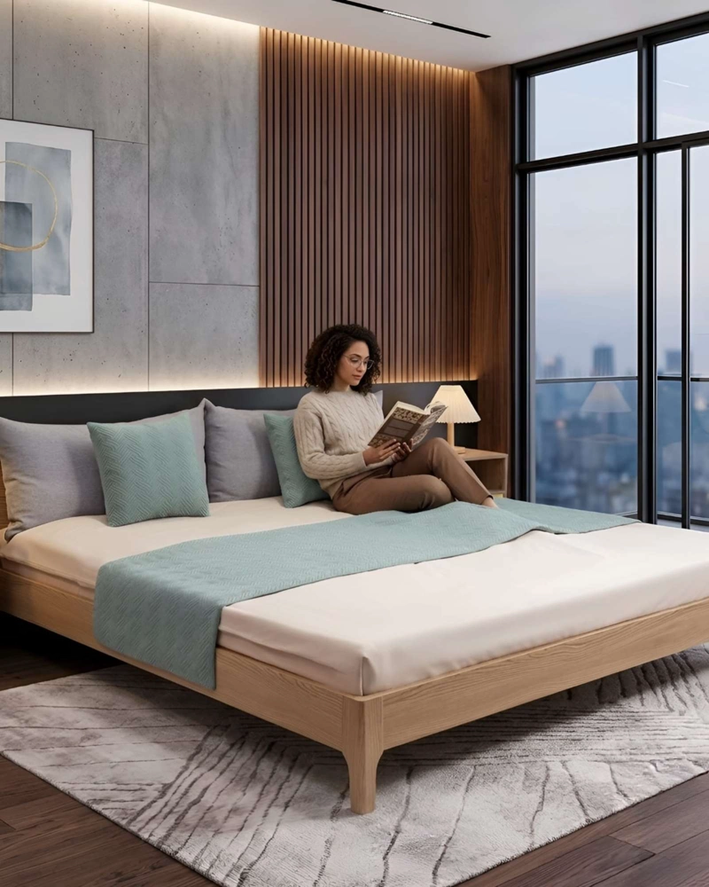 PIECERA DE CAMA PLUSH SUAVE Y ABRIGADA - 4