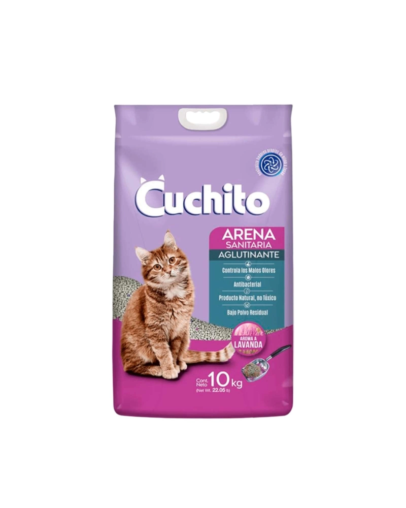 ARENA SANITARIA LAVANDA GATOS ALTA DURABILIDAD 10KG - 5