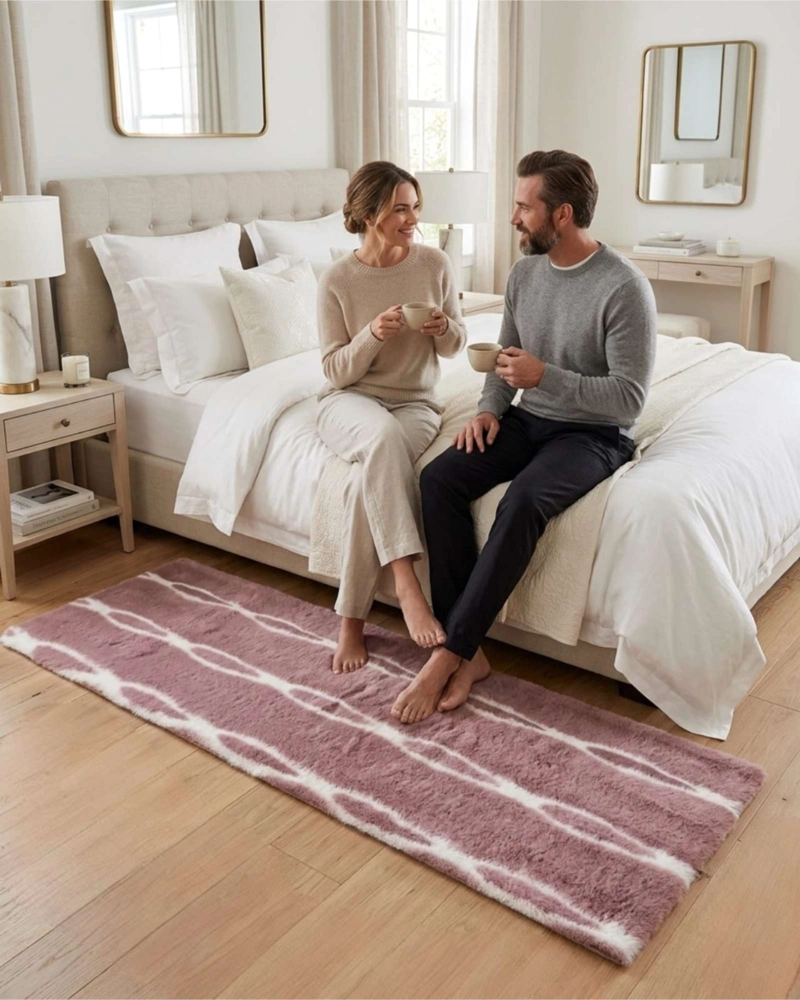 ALFOMBRA BAJADA DE CAMA PIEL SINTE TICA SOFT 07 - 5