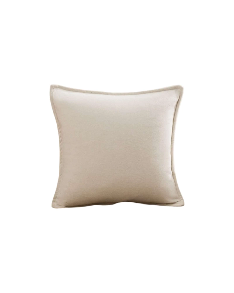 PACK 4 FUNDAS COJIN CON RELLENO DECORATIVA TEXTURA SUAVE CON BORDE - 6