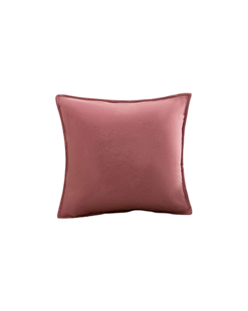 PACK 2 FUNDAS COJIN DECORATIVA TEXTURA SUAVE CON BORDE - 6