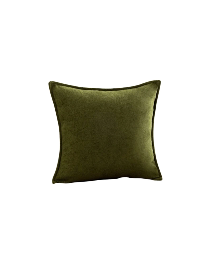 PACK 4 FUNDAS COJIN CON RELLENO DECORATIVA TEXTURA SUAVE CON BORDE - 6