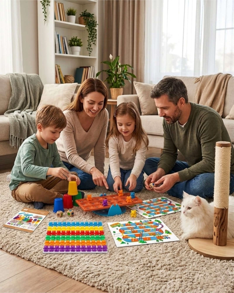 JUGUETE DE MESA MONTESSORI  APRENDIZAJE Y MOTRICIDAD FINA INFANTIL - 3
