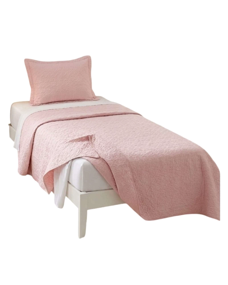 CUBRECAMA QUILT VERANO PLAZA Y MEDIA SUAVE FRESCO CON FUNDA - 5