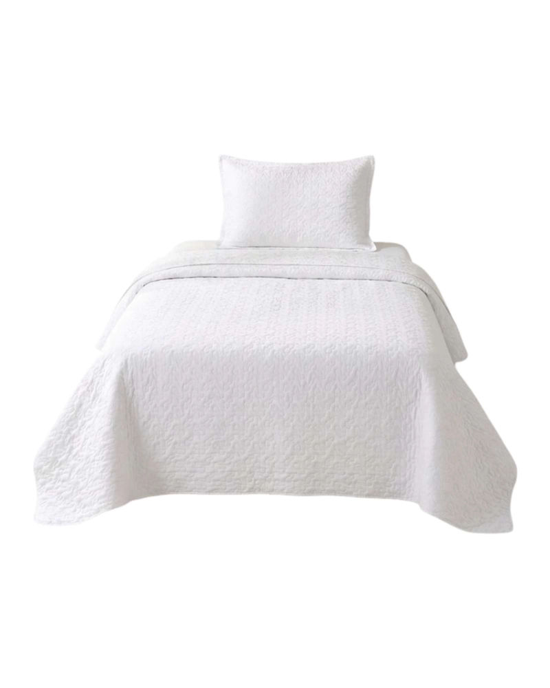 CUBRECAMA QUILT VERANO PLAZA Y MEDIA SUAVE FRESCO CON FUNDA - 5