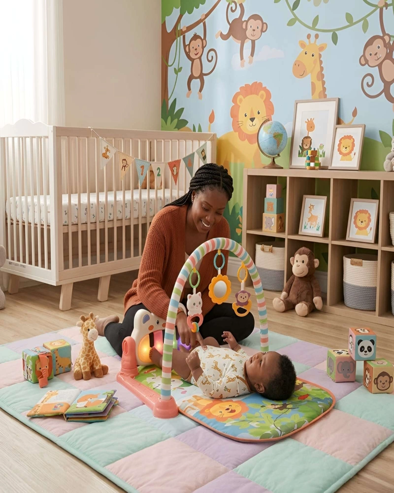 GIMNASIO PARA BEBE  CON FUNCION DE ANDADOR ESTABLE - 3