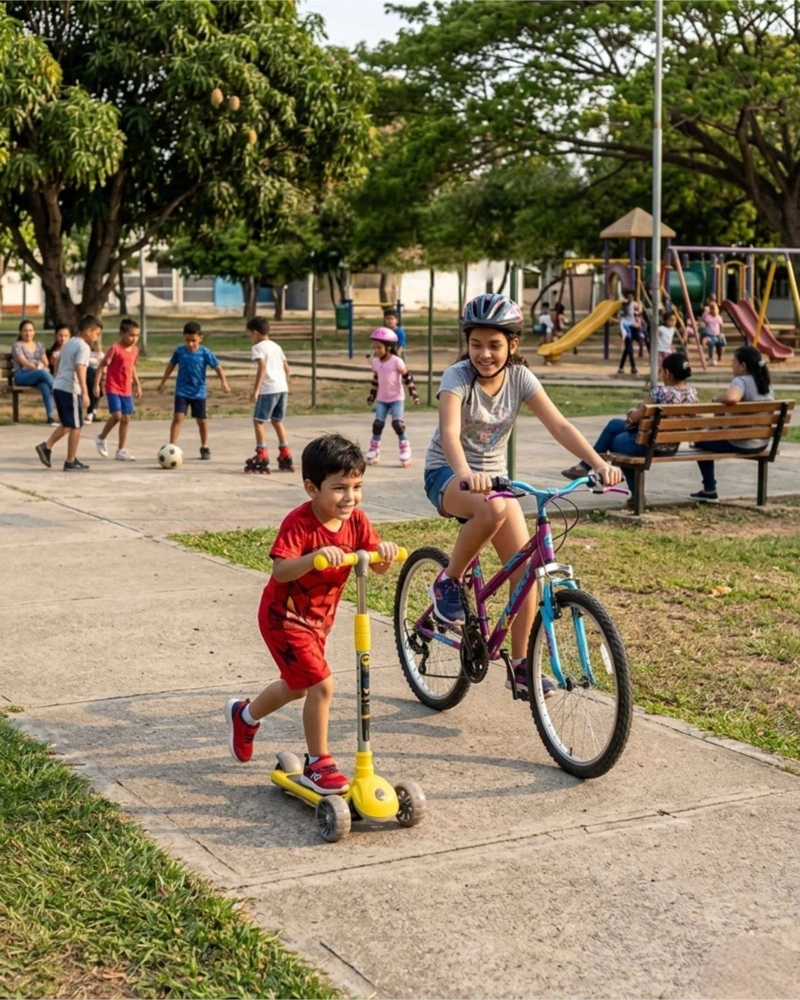 SCOOTER MONOPATIN INFANTIL 3 RUEDAS AMARILLO CON DETALLES - 4