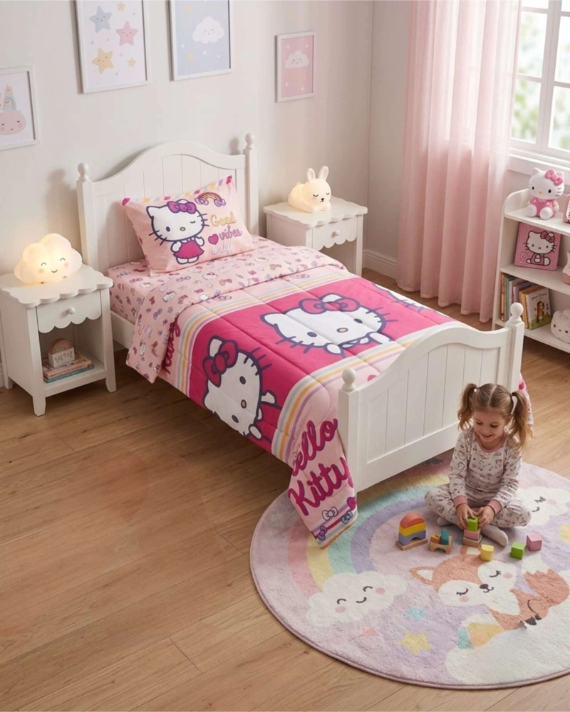 PLUMON 1,5 PLAZAS DISEÑO INFANTIL ESTILO MINIMALISTA - 1