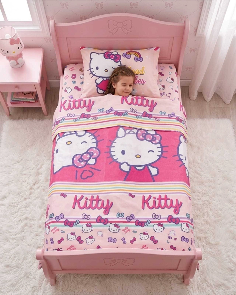 SET DE SABANAS 1,5 PLAZAS ESTAMPADO INFANTIL CONTEMPORANEO - 4