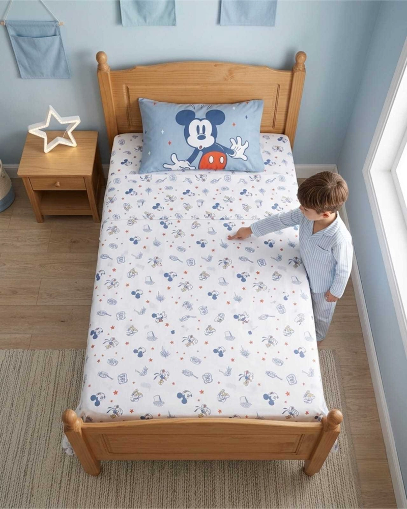 SET DE SABANAS 1,5 PLAZAS ESTAMPADO INFANTIL CONTEMPORANEO - 4