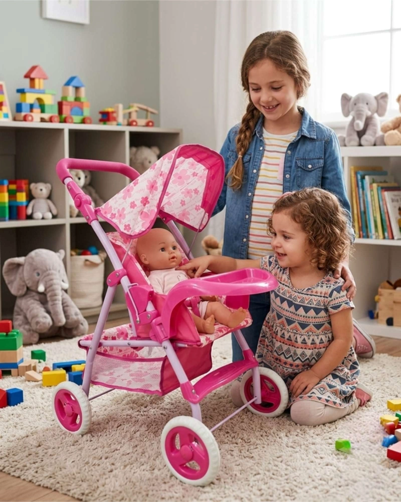 COCHE DE JUGUETE METALICO GRANDE PARA NIÑAS - 1