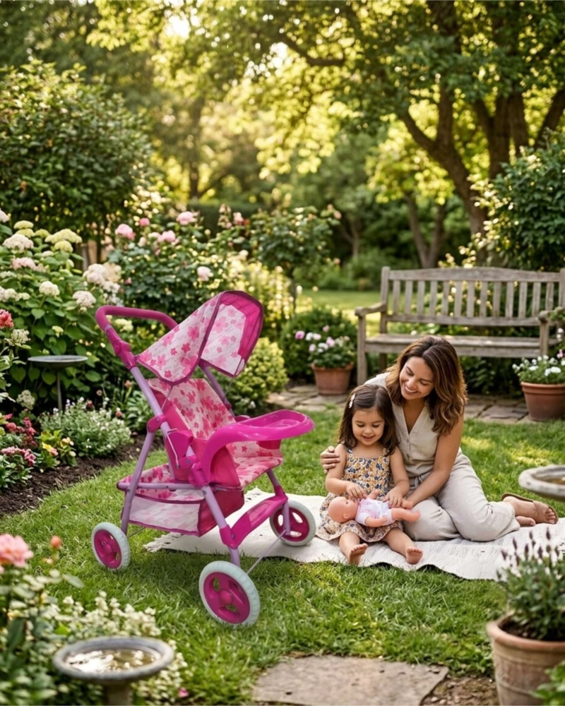 COCHE DE JUGUETE METALICO GRANDE PARA NIÑAS - 2
