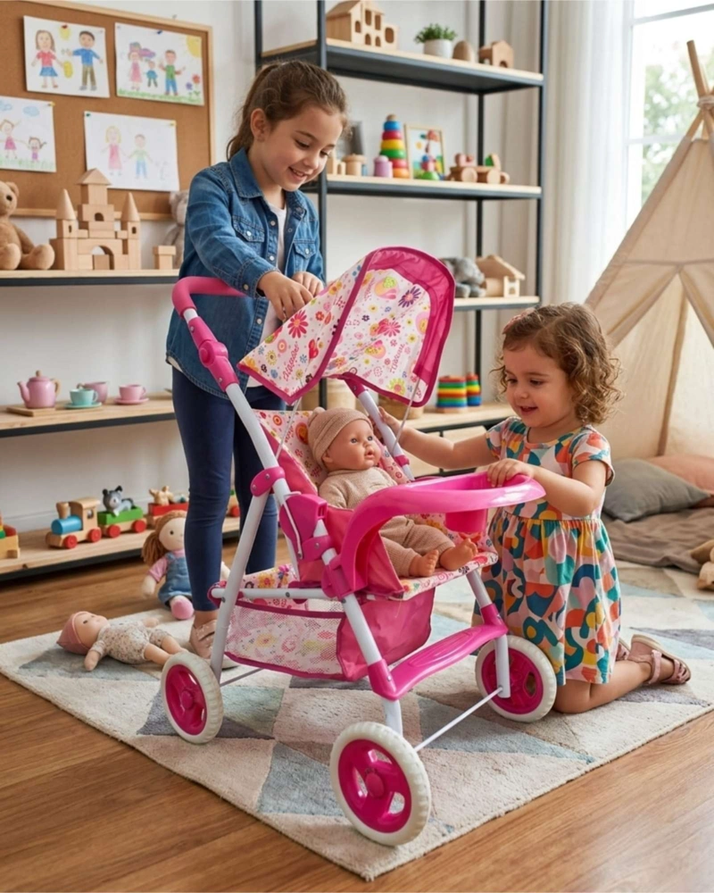 COCHE DE JUGUETE METALICO GRANDE PARA NIÑAS - 3