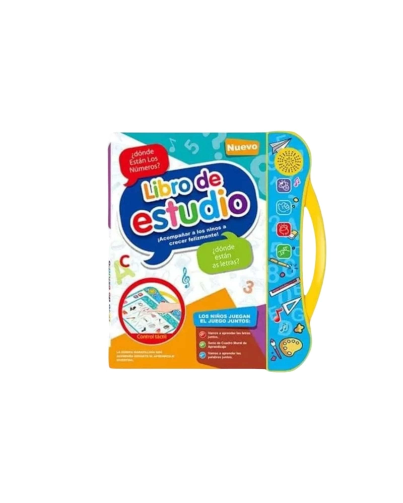 LIBRO DE TELA DIDACTICO TIPO MONTESSORI PARA BEBE S - 6