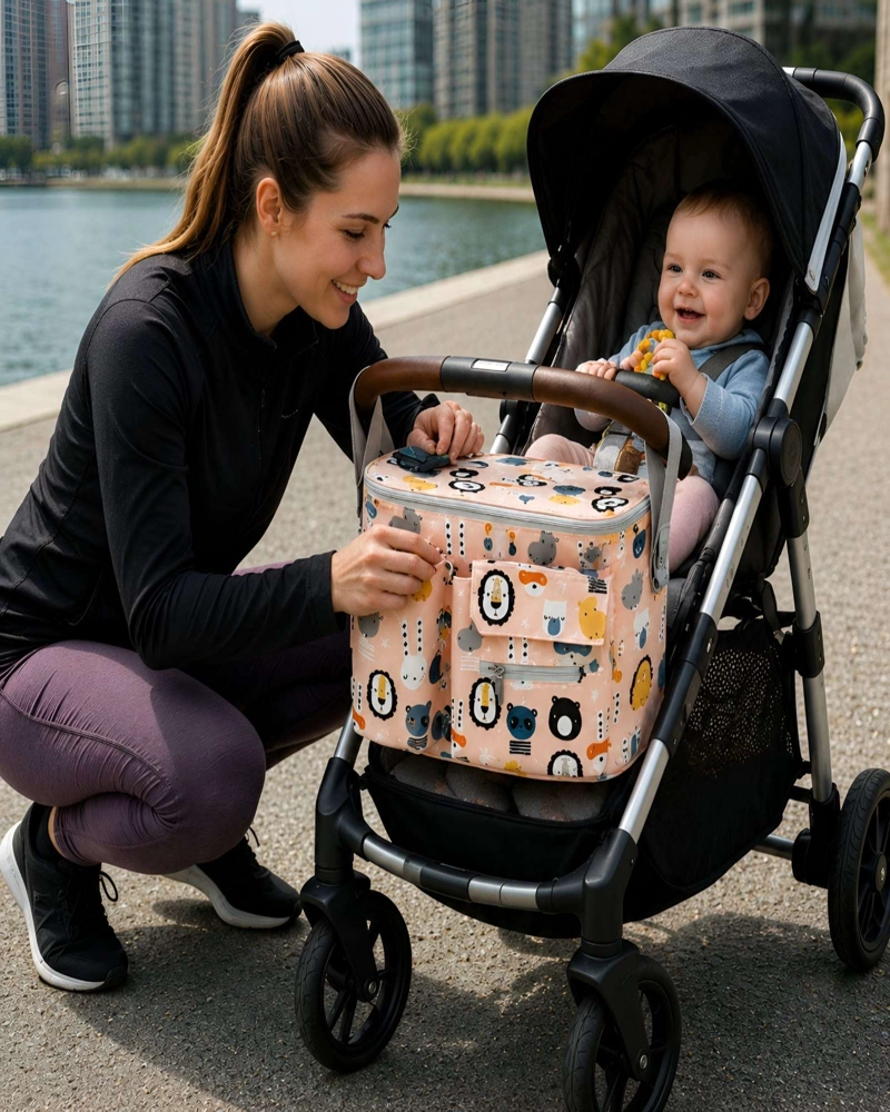 BOLSO ORGANIZADOR UNIVERSAL PARA COCHE DE BEBE - 4