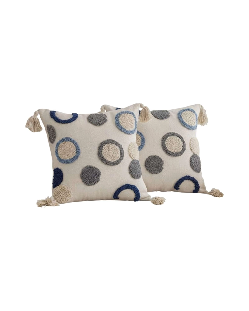 PACK 4 FUNDAS DE COJIN DECORATIVAS BOHO JACQUARD 45X67 - 6