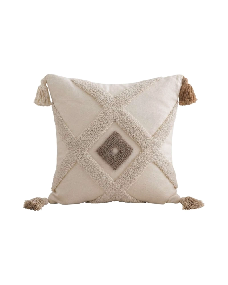 PACK 4 FUNDAS DE COJIN DECORATIVAS BOHO JACQUARD 45X58 - 6