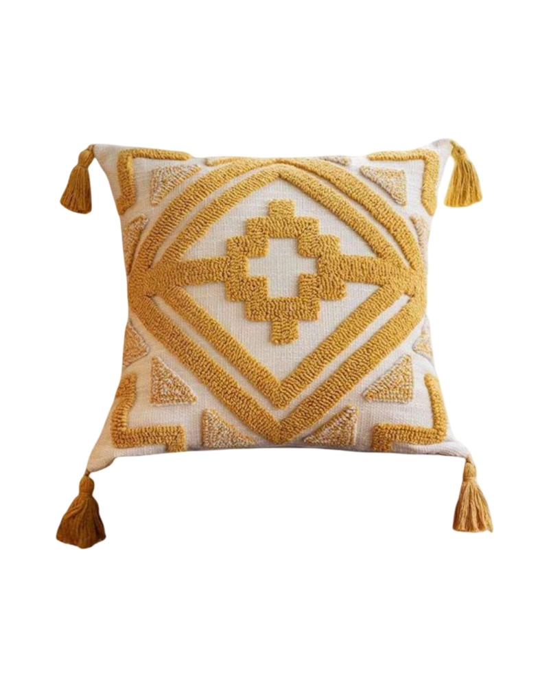 PACK 4 FUNDAS DE COJIN DECORATIVAS BOHO JACQUARD 45X52 - 6