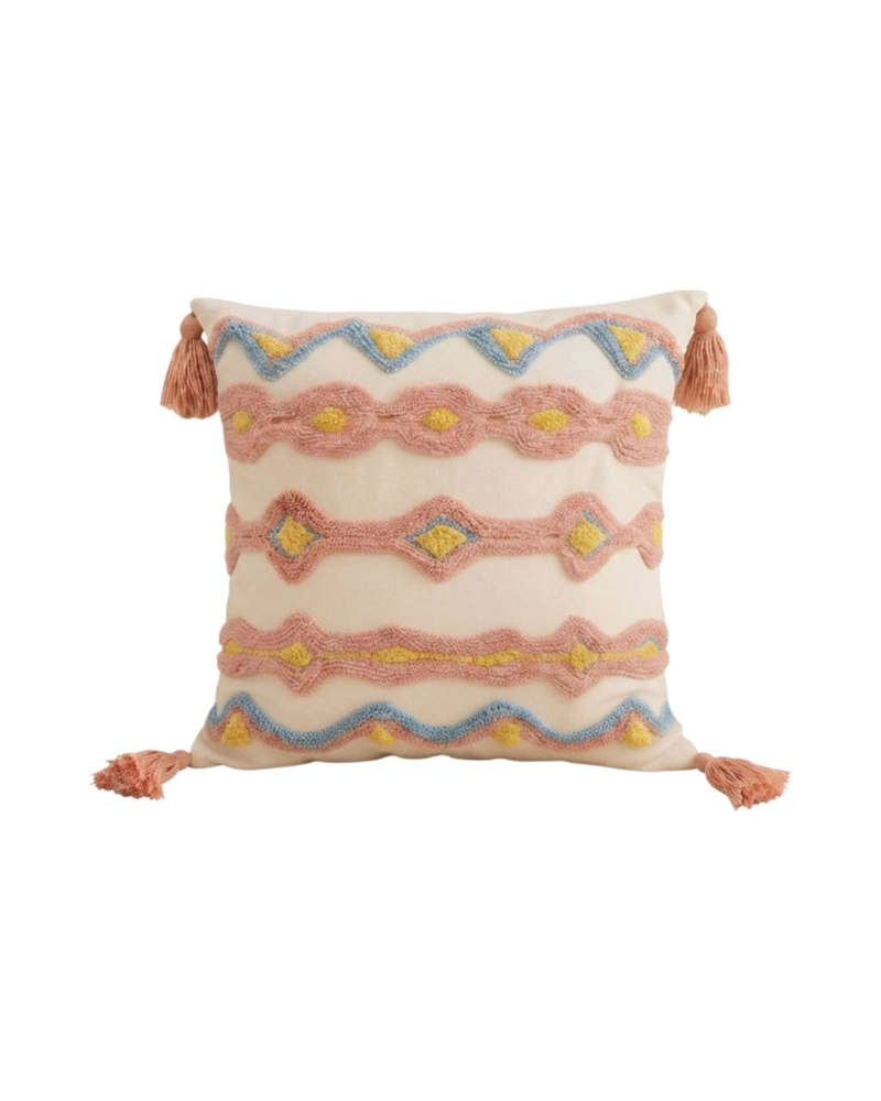 PACK 4 FUNDAS DE COJIN DECORATIVAS BOHO JACQUARD 45X76 - 6