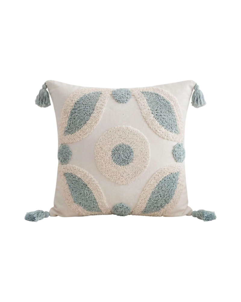 SET DE 2 FUNDAS PARA COJIN ESTILO BOHO CHIC JACQUARD - 6