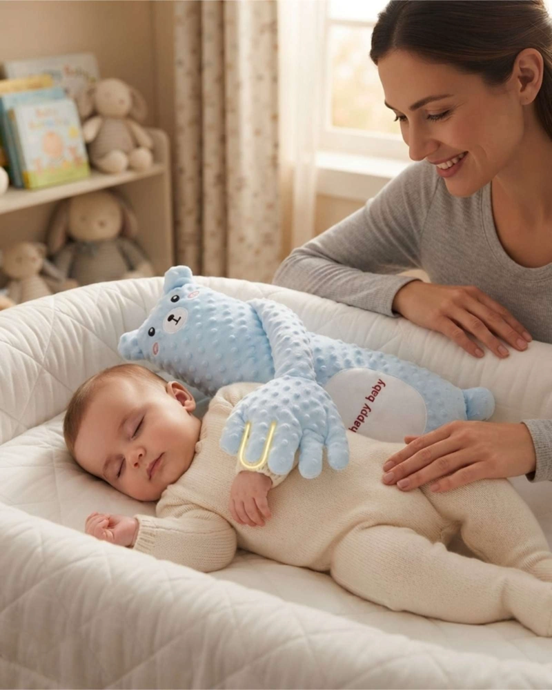 PELUCHE DE APEGO CON FUNCIONES DE CONFORT PARA BEBE - 2