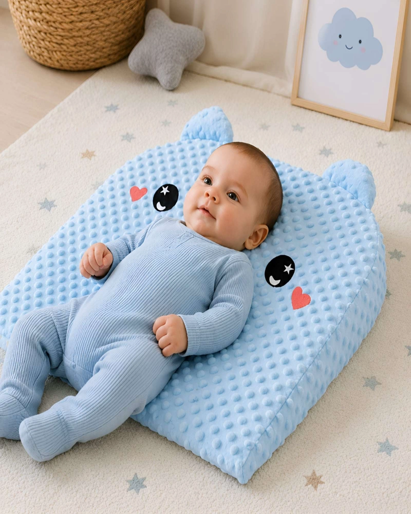 COJIN ALMOHADA ANTIRREFLUJO Y POSICIONADOR ERGONOMICO PARA BEBE - 5