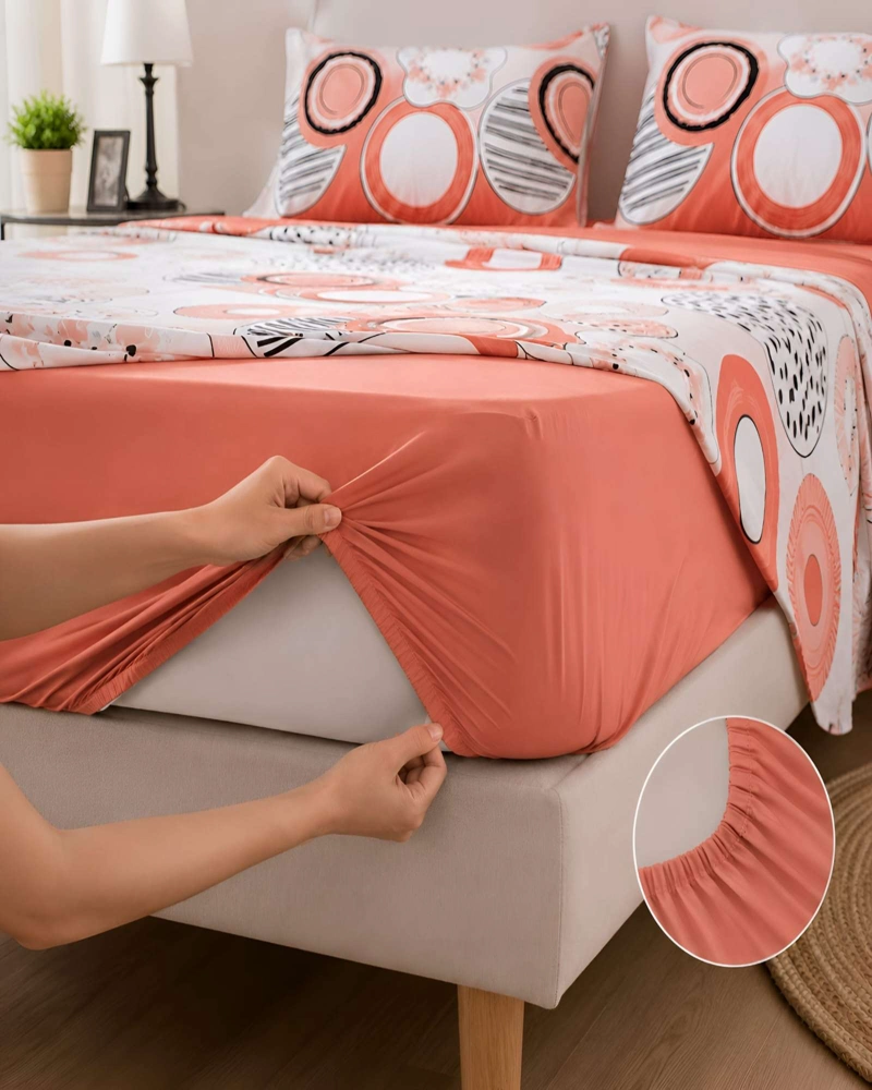 SABANAS DE VERANO CONFORT 2 PLAZAS - SET 4 PIEZAS - 4