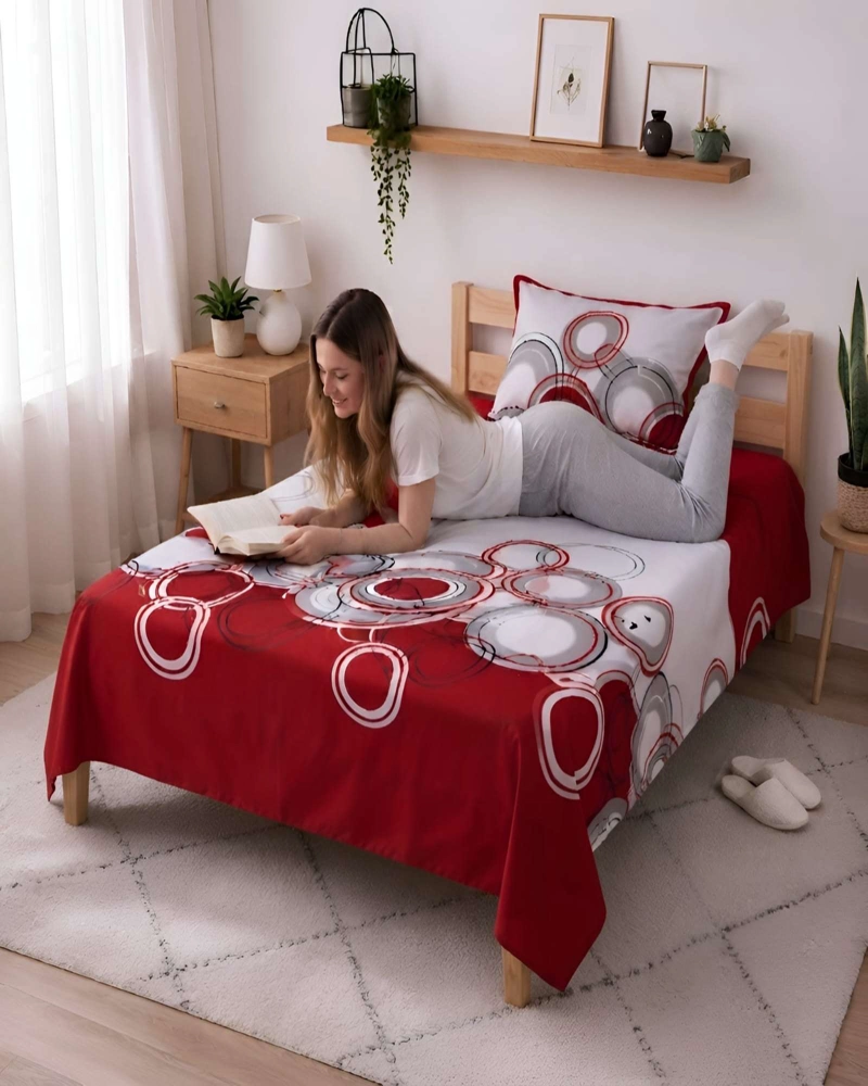 SABANAS DE VERANO CONFORT 1,5 PLAZAS - SET 3 PIEZAS - 1