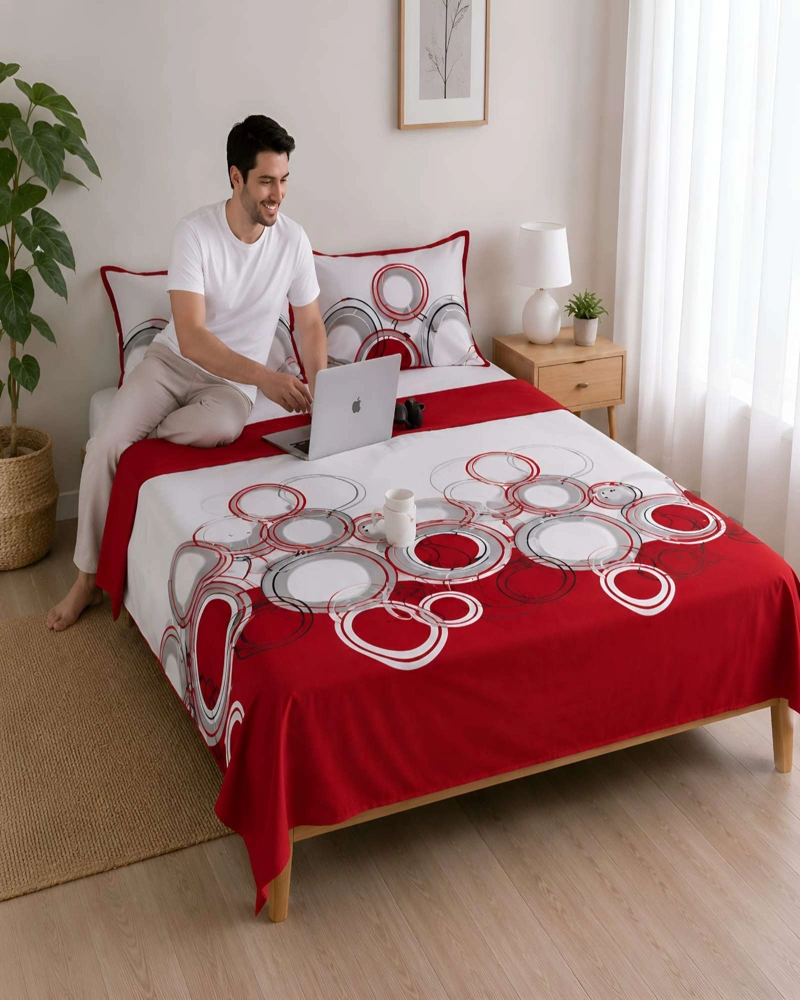 SABANAS DE VERANO CONFORT 2 PLAZAS - SET 4 PIEZAS - 4