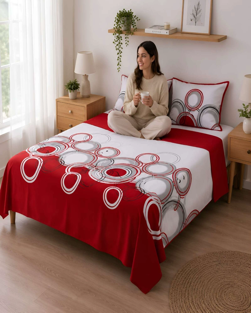 SABANAS DE VERANO CONFORT KING - SET 4 PIEZAS - 2