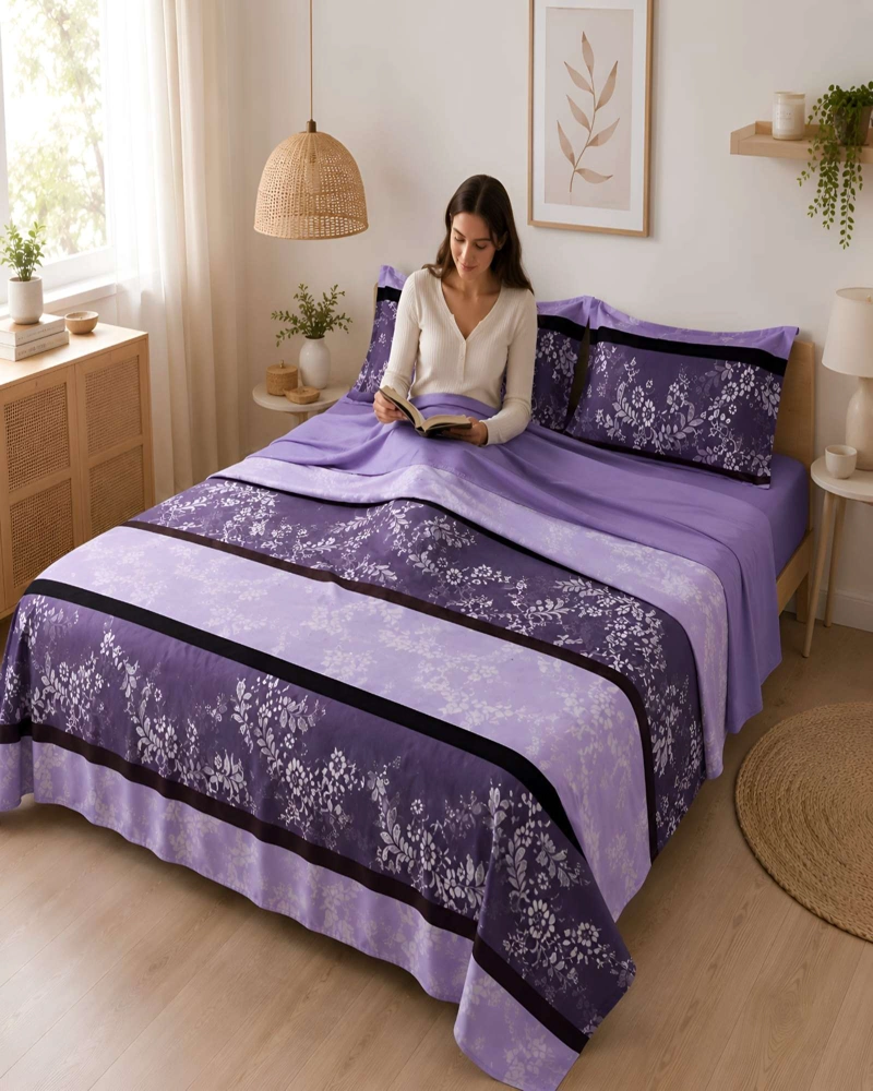 SABANAS DE VERANO CONFORT KING - SET 4 PIEZAS - 4