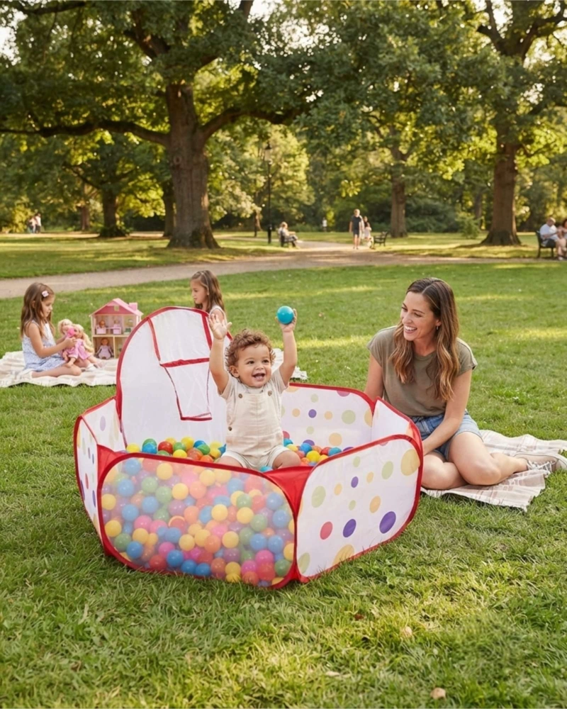 PISCINA INFANTIL 150X125 CM + 50 PELOTAS | DIVERSION GARANTIZADA - 5