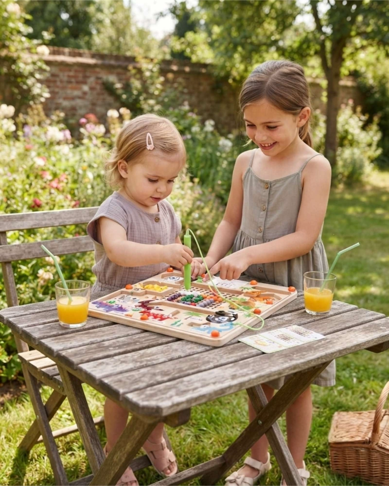 TABLERO MAGNE TICO INFANTIL DINOSAURIOS - JUEGO DIDACTICO DE MADERA - 5