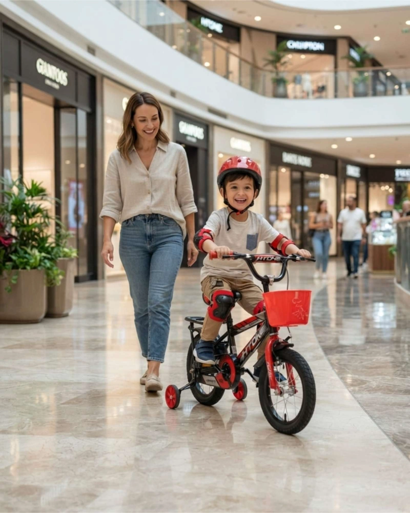 BICI PARA NIÑOS RIN 12 CON CASCO Y PROTECCIONES INCLUIDAS - 1