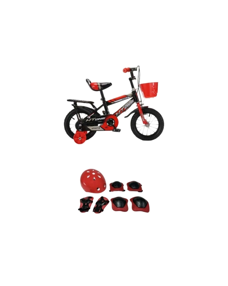 BICI PARA NIÑOS RIN 12 CON CASCO Y PROTECCIONES INCLUIDAS - 6