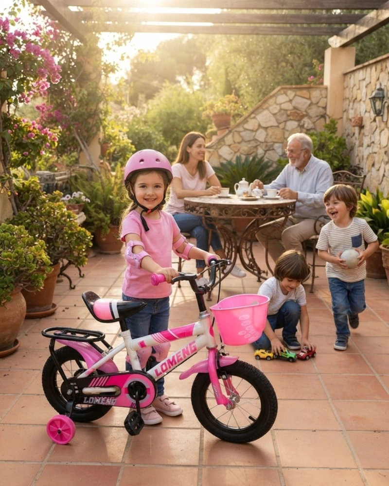 BICICLETA NIÑOS ARO 14 COMBO SEGURIDAD: INCLUYE CASCO Y PROTECCIONES - 5