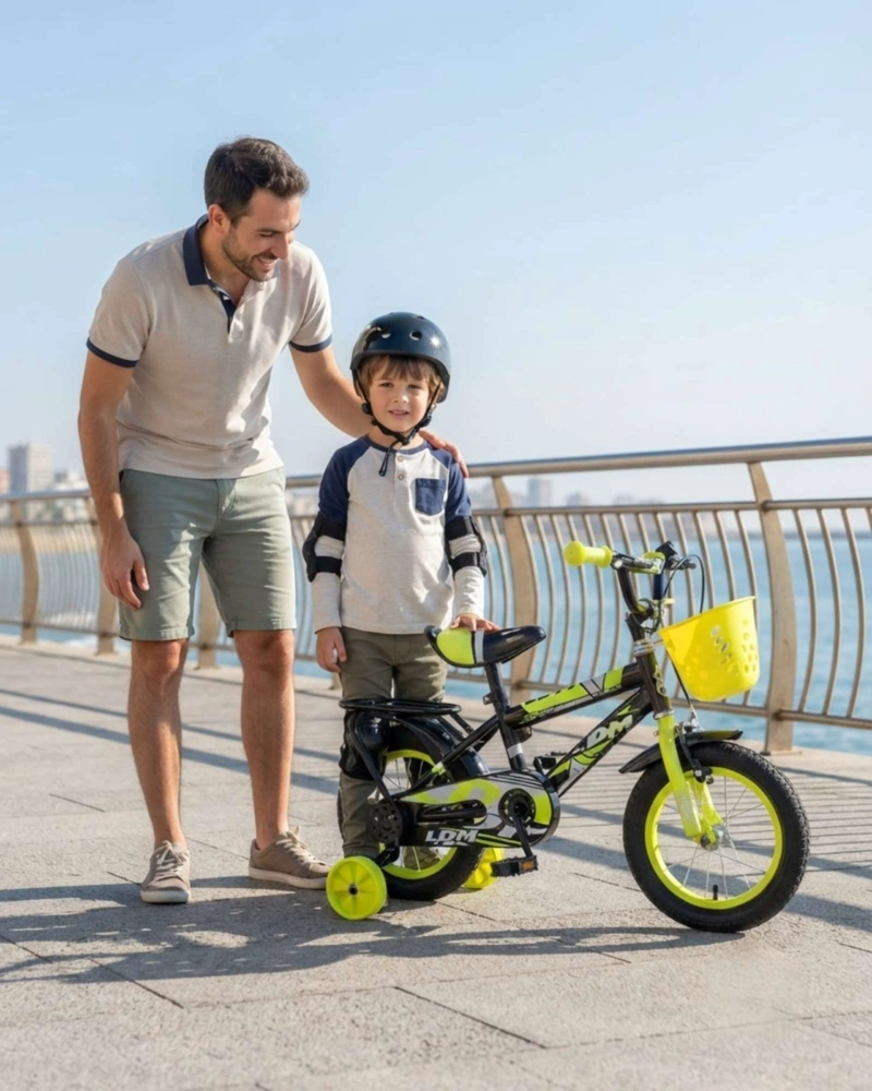 BICI PARA NIÑOS RIN 12 CON CASCO Y PROTECCIONES INCLUIDAS - 2