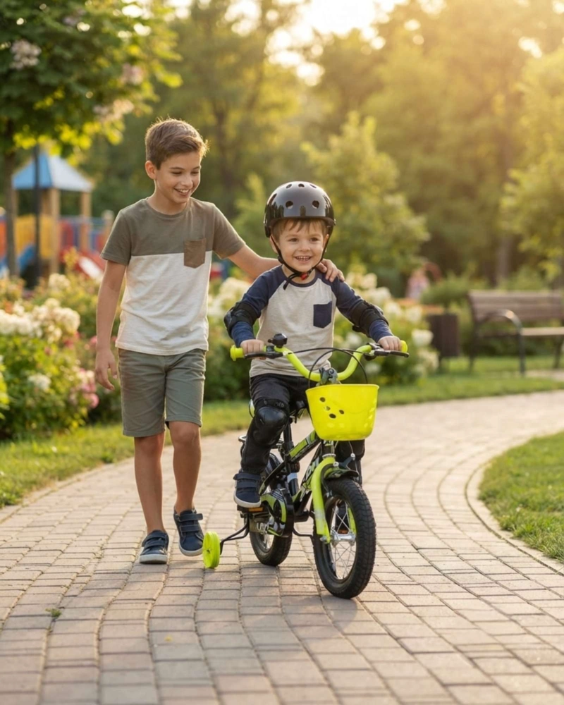 BICI PARA NIÑOS RIN 12 CON CASCO Y PROTECCIONES INCLUIDAS - 3
