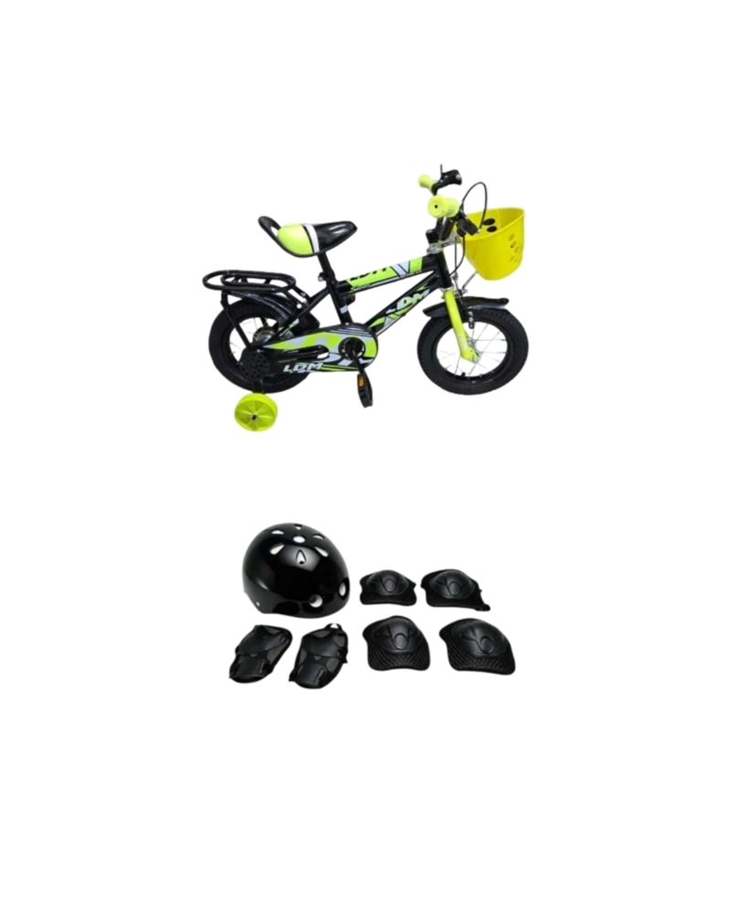 BICI PARA NIÑOS RIN 12 CON CASCO Y PROTECCIONES INCLUIDAS - 6