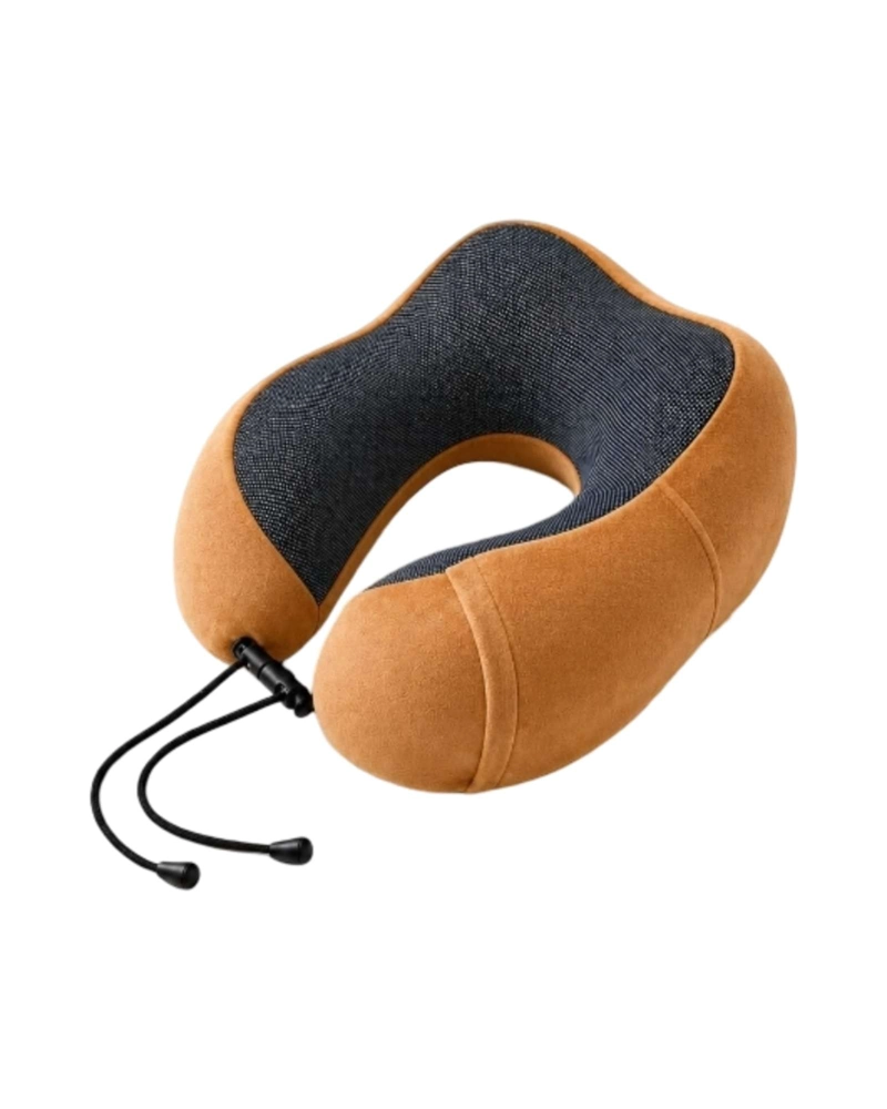 COJIN CERVICAL DE VIAJE ERGONOMICO EN FORMA DE U CON SOPORTE 360° - 6