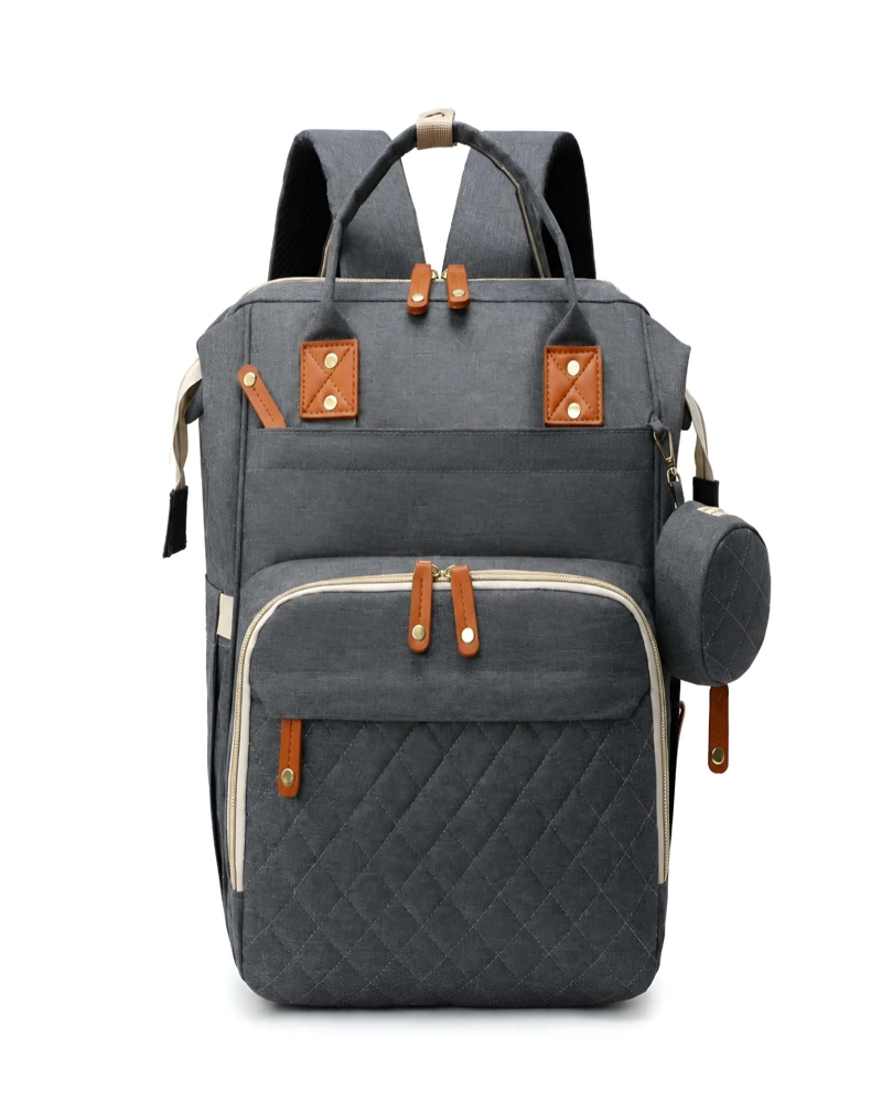MOCHILA PARA BEBE MATERNAL MULTIFUNCION E IMPERMEABLE - 6