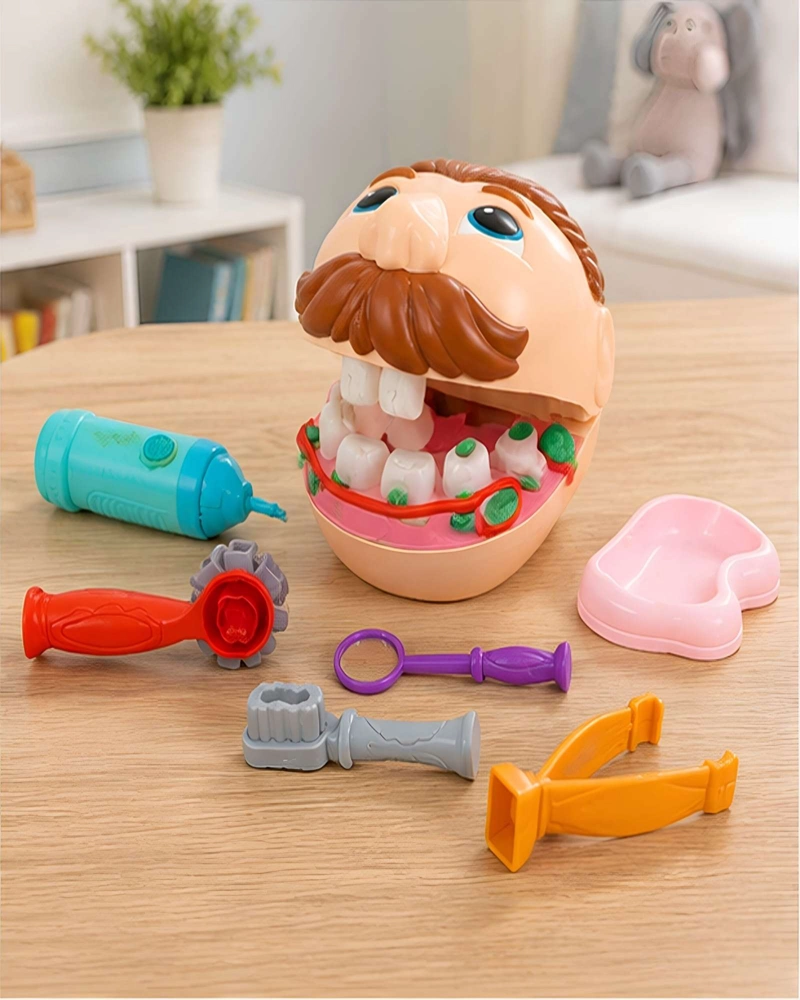 SET DE MASAS MOLDEABLES: EL DENTISTA CREATIVO - 1