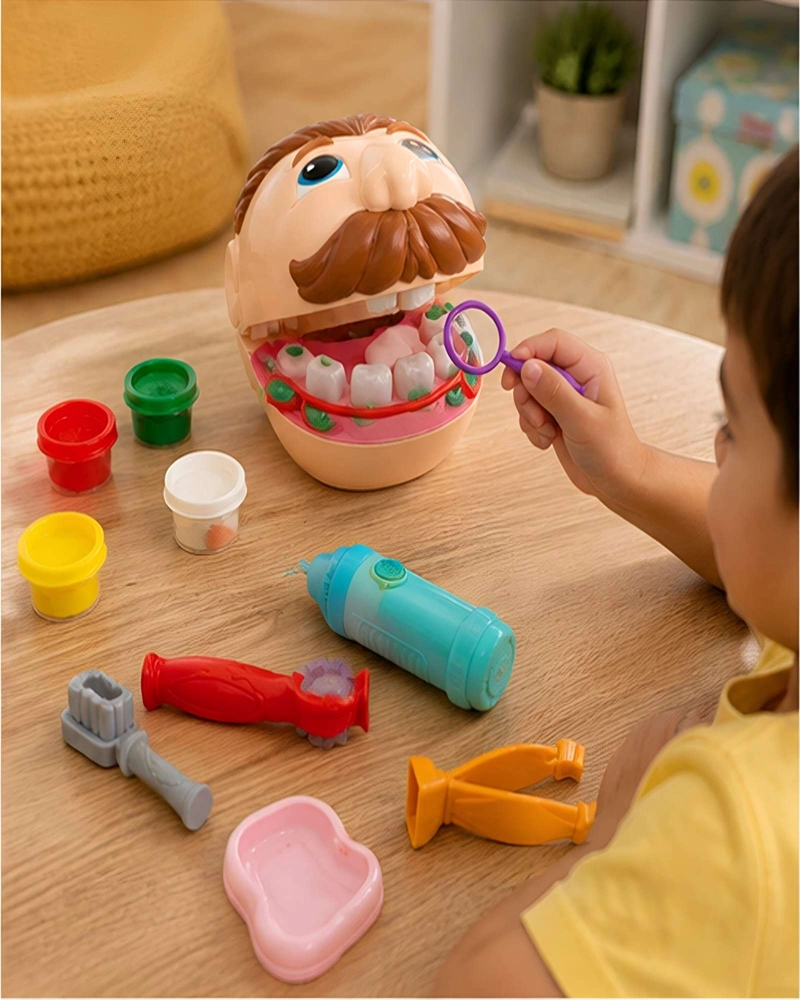 SET DE MASAS MOLDEABLES: EL DENTISTA CREATIVO - 2
