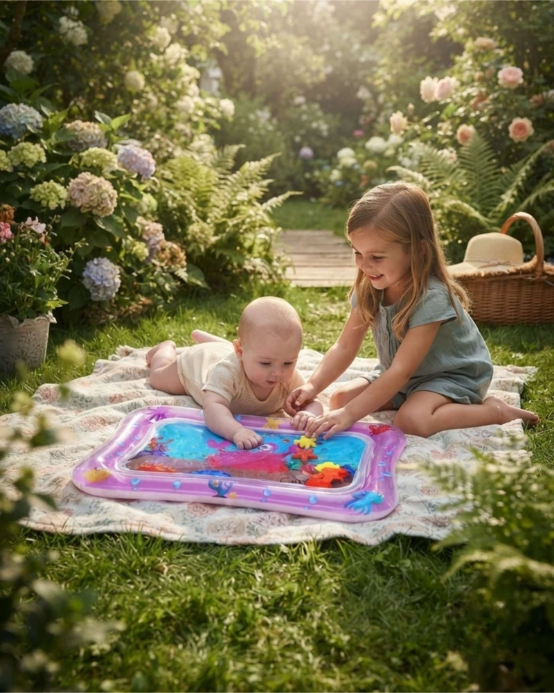 ALFOMBRA ACUATICA SENSORIAL PARA BEBE : ESTIMULACION TEMPRANA Y DESARROLLO MOTRIZ - 3
