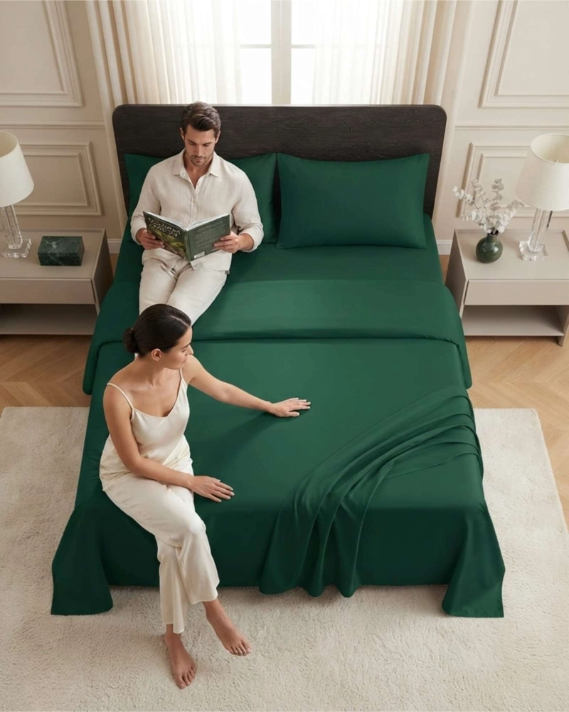 SABANAS SUPER KING DE 500 HILOS CALIDAD HOTELERA Y AJUSTE PERFECTO - 3