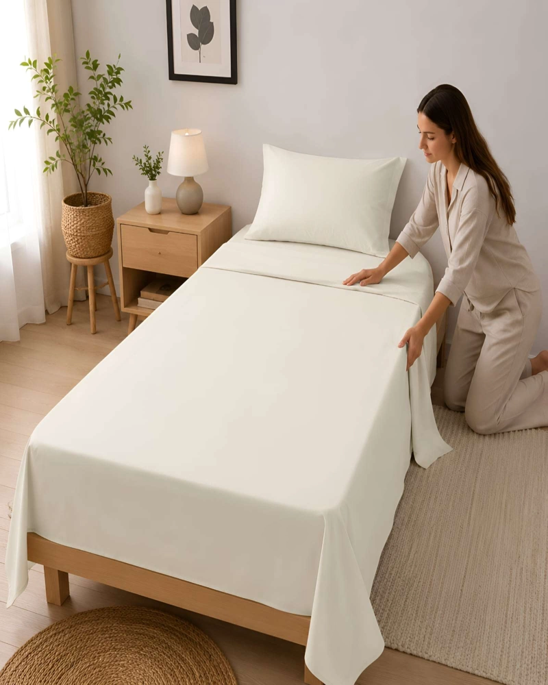 SABANAS PLAZA Y MEDIA DE 500 HILOS CALIDAD HOTELERA Y AJUSTE PERFECTO - 2