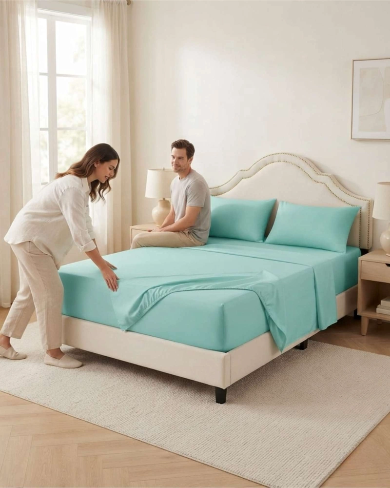 SABANAS KING DE 500 HILOS CALIDAD HOTELERA Y AJUSTE PERFECTO - 3