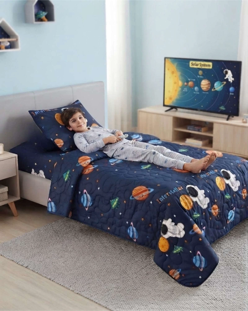 QUILT PLAZA Y MEDIA DE DISEÑO INFANTIL MAS 1 ALMOHADA - 5